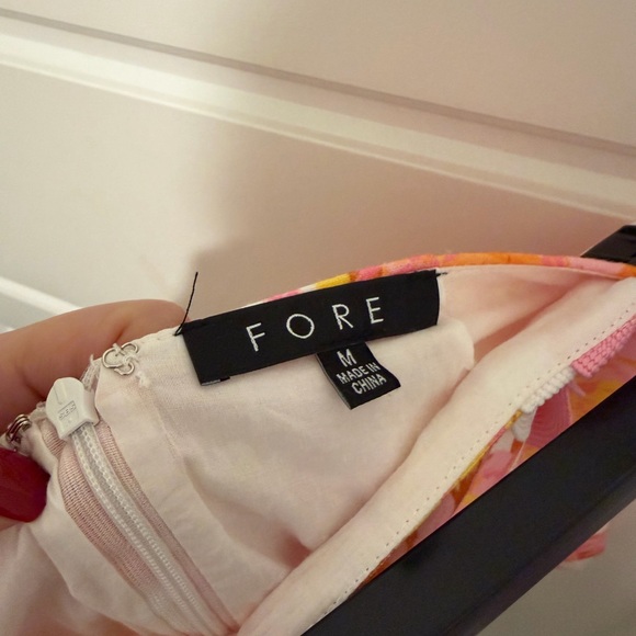 Red Dress Boutique Floral Pink and Orange Skirt Set - Picture 10 of 10